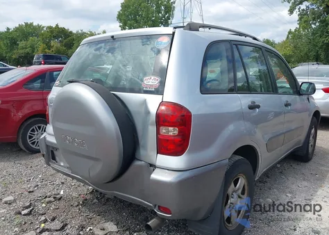 2005 Toyota Rav4 from USA, damaged, VIN JTEGD20V550089237